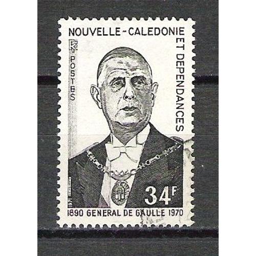 Nouvelle-Calédonie, 1971, Anniversaire De La Mort Du Général De Gaulle, N°377