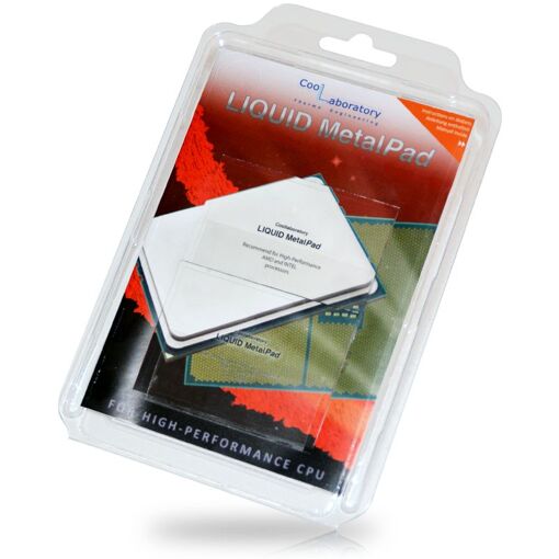 Coollaboratory Liquid MetalPad combin&eacute; de dissipateur
