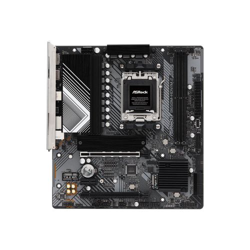 ASRock B650M-HDV/M.2 - Carte-mère - micro ATX - Socket AM5 - AMD B650 Chipset - USB-C 3.2 Gen2, USB-C 3.2 Gen 1, USB 3.2 Gen 1 - 2.5 Gigabit LAN - carte graphique embarquée (unité centrale...