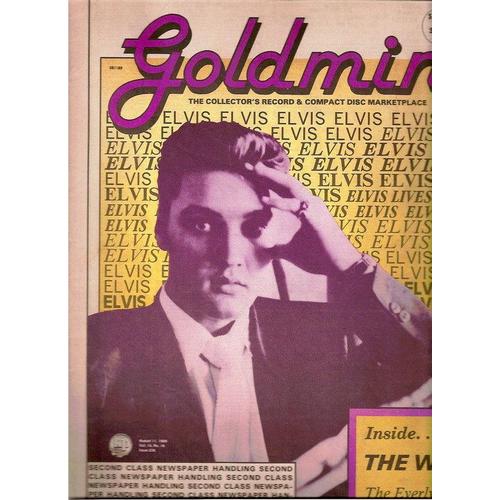 Goldmine The Collector's Record & Compact Disc Marketplace  N° 236 : Elvis, The Who