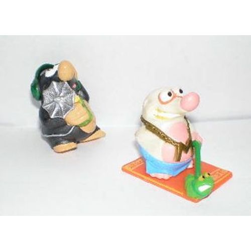 Lot De 2 Figurines Taupe Kinder