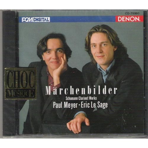 Marchenbilder, Phantasiestucke, Pieces Populaires, 3 Romances Meyer, Clarinette & Le Sage, Piano