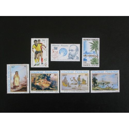 Polynésie - Poste Aérienne - Série Complète 1982 Neufs