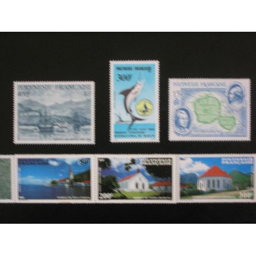 Polynésie - Poste Aérienne - Série Complète 1986 Neufs