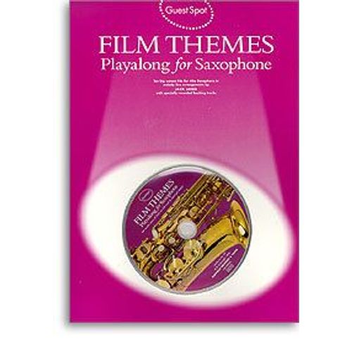 Film Themes Playalong For Saxophone