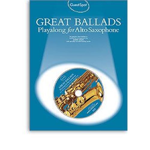 Great Ballads Playalong For Alto Saxophone
