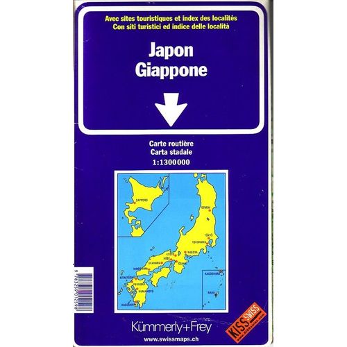 Japon - Cart'index, 1/1 300 000