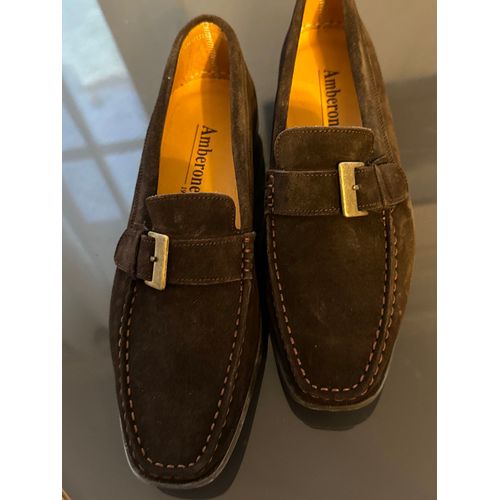Mocassins Nubuck Marron 36