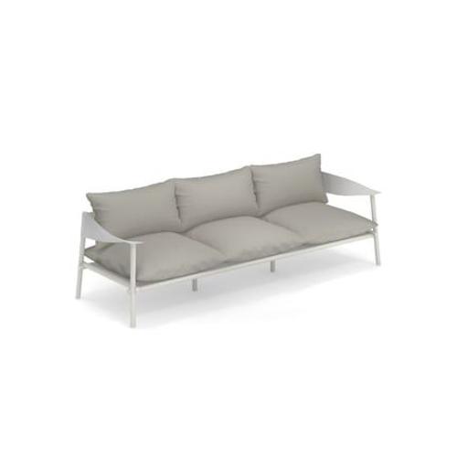 Emu - Sofa Terramare - Blanc/Blanc - Écru - 3 Places - Beige