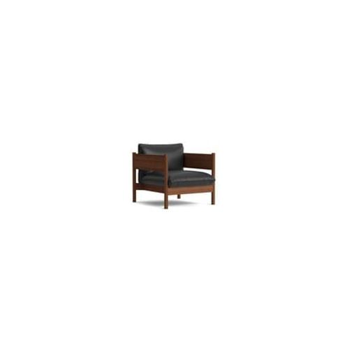 Hay - Fauteuil Arbour Club - Nevada Nv0500 - Noyer, Huilé Et Ciré - Noir