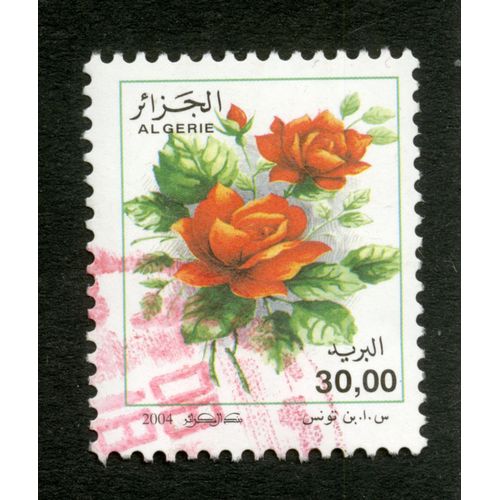 Timbre Oblitéré Algérie, 2004, 30.00