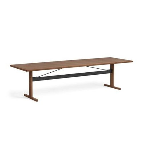 Hay - Table Passerelle - 300 X 95 Cm - Noyer/Crossbar Noyer Noir Encre - Noir