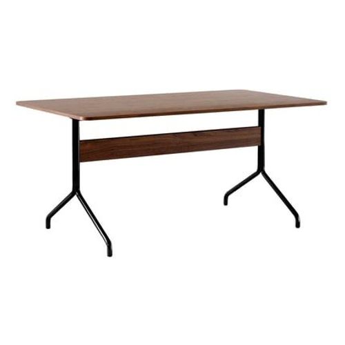 Andtradition - Table À Manger Pavilion Av18, Av19 & Av24 - Noyer - Noir - 160 X 90 Cm - Marron