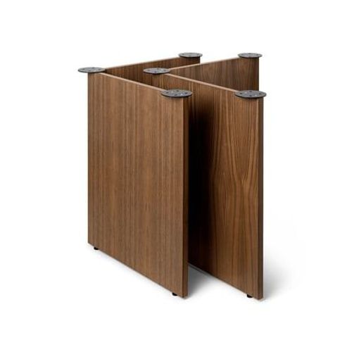 Ferm Living - Pieds De Table Mingle - Noyer Fumé - W68 - Marron