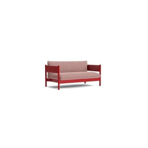 Hay - Canapé Arbour Club - Re-Wool 648 - Hêtre, Verni Rouge - Rose
