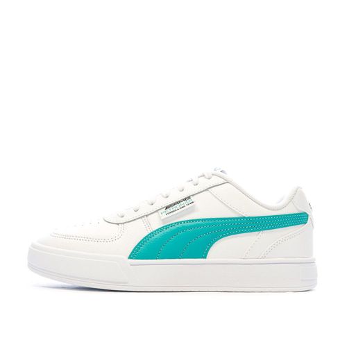Baskets Blanc/turquoise Puma Mapf1 Caven Mercedes