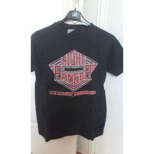 T-Shirt : Night Ranger - Midnight Madness Us Tour 1984 - Taille : L