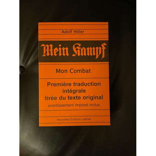 Mein Kampf (Mon Combat) - Extraits. - Histoire, actualité