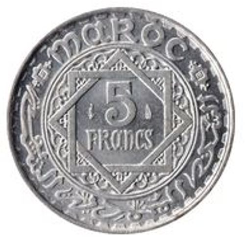 Pièce 5 Francs Maroc Protectorat Français - 1951