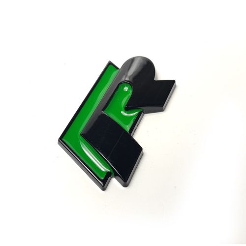 Emblème Logo Arrière Coffre Golf R , Rline Vert Noir 55mm Pour Vw Golf R Polo Tiguan Jetta Scirocco