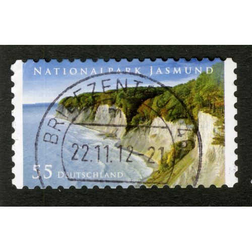 Timbre Oblitéré Deutschland, Nationalpark Jasmund, 2012, 55