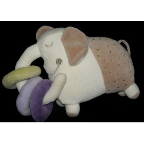 Dpam Du Pareil Au Meme Elephant Anneau Doudou Hochet