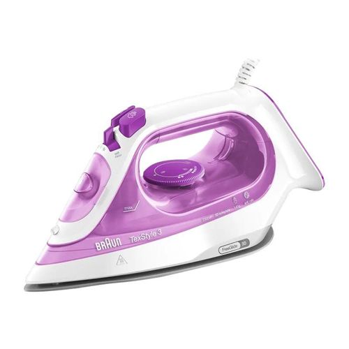 Braun TexStyle 3 SI 3031 PU - Fer à vapeur Gris/rose