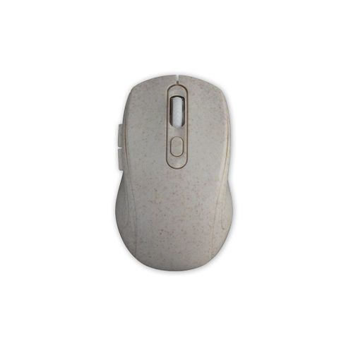 MCL - Souris - bioplastique - droitiers et gauchers - optique - 6 boutons - sans fil - 2.4 GHz - récepteur sans fil USB - beige terrazzo