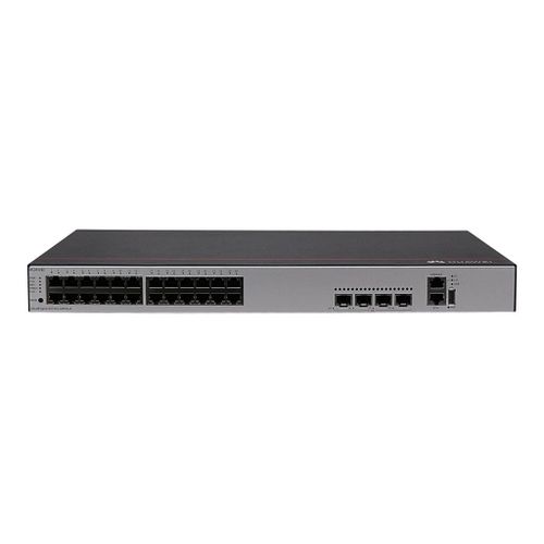 Huawei CloudEngine S5735-L24P4S-A - Commutateur - C3 - Géré - 24 x 10/100/1000 + 4 x Gigabit SFP - flux d'air de l'avant vers le côté - Montable sur rack - PoE+