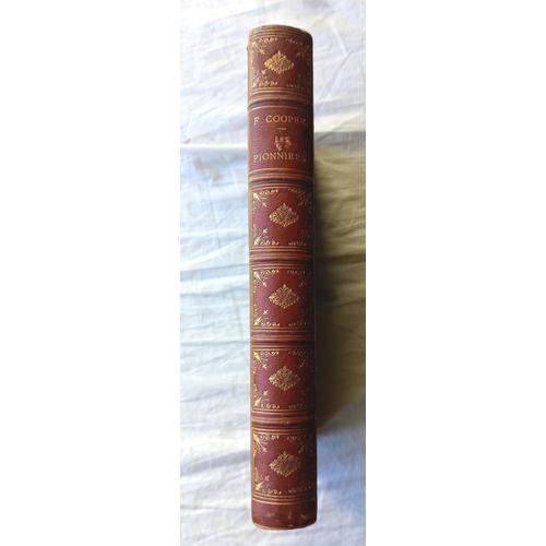 Fenimore Cooper, Les Pionniers, Librairie De Firmin-Didot Et Cie, 1885, Traduction De M.P. Louisy,
