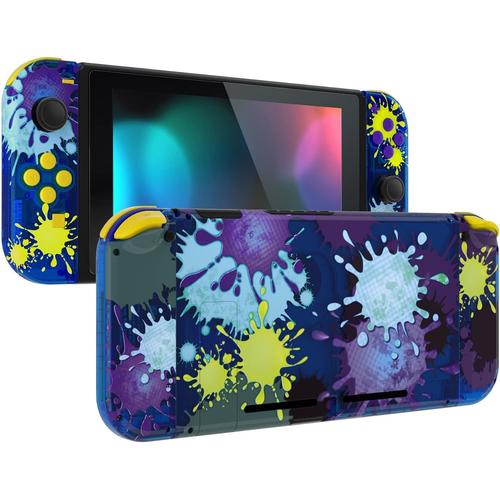 Coque Pour Nintendo Switch, Coque Remplacement Avec Boutons Color¿¿S Pour Switch Console Joycons, Coque Et Bouton Customis¿¿ Pour Nintendo Switch, Peinture ¿¿Clabouss¿¿E