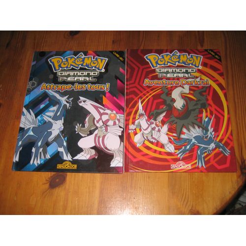 Lot 2 Livre-Jeux Pokemon Diamant Et Perle Dragon D'or