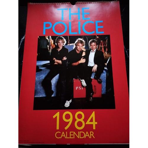 The Police (Sting) Calendrier 1984
