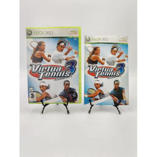 Jeu Xbox 360 Virtua Tennis 3 En Boite, Complet