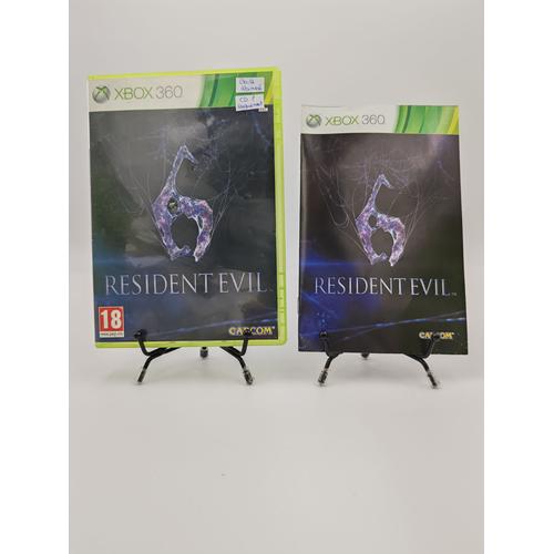 Jeu Xbox 360 Resident Evil 6 En Boite, Complet (Boite Abîmée) (Manque Cd1)