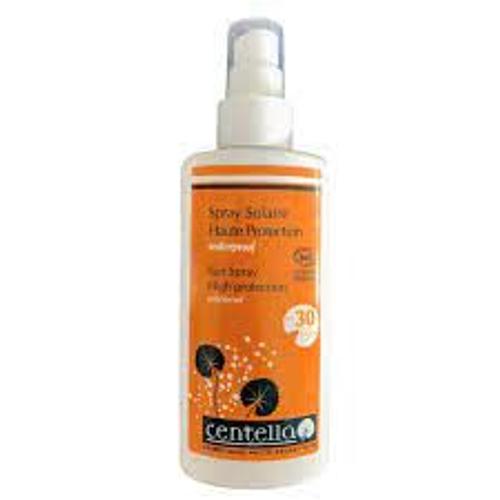 Spray Solaire Bio Haute Protection Spf30 Waterproof Centella 
