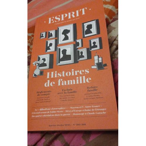 Esprit - Famille, Je Vous Hais ! - 505 Janvier-Février 2024