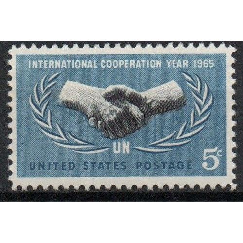 Etats- Unis Année De La Coopération Internationale
