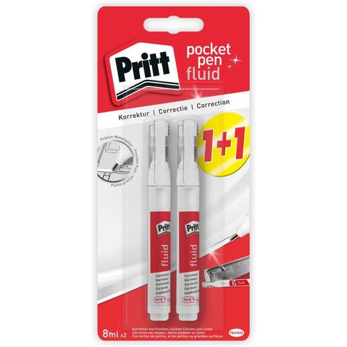 Pritt Lot De 2 Stylos Correcteur Pocket Pen Fluid