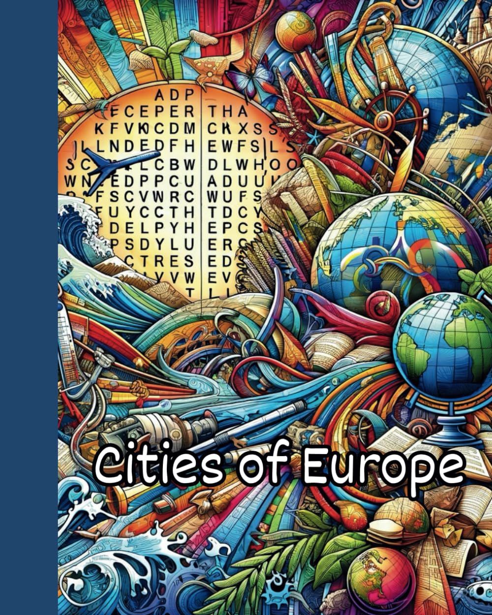 Cities Of Europe: European Cities Word Search, Geography Enthusiast Puzzles, Travel-Themed Word Games