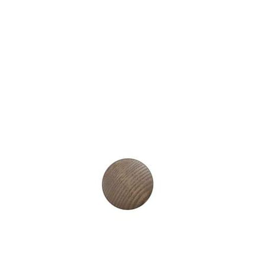 Muuto - Patère Dots Wood - Dark Brown - XS - Marron