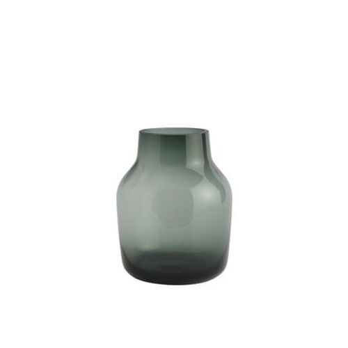 Muuto - Vase Silent - M - vert foncé - Vert