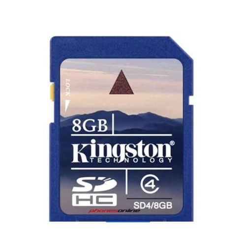 Kingston Digital carte SD SDHC 8Go SDHC Class 4 sans l'emballage BULK