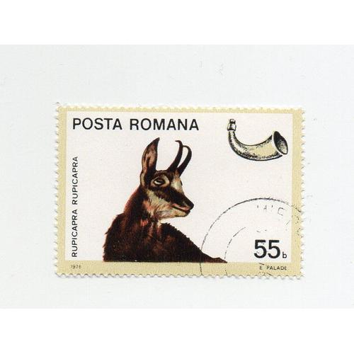 Roumanie- 1 Timbre Oblitéré- Animal De Chasse - Année 1976
