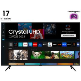 Samsung 50CU7025 - TV LED 50'' (125 cm) - 4K 3840x2160 - Crystal UHD - Smart TV - Gaming HUB - 3xHDMI - WiFi