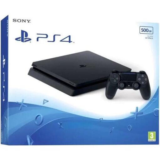 Console Sony PlayStation 4 Slim 500 Go + Manette - Noir - Re