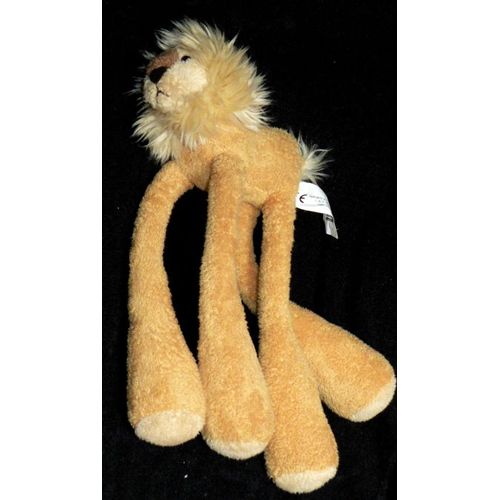 Cmp Lion Longue Grande Patte Beige Doudou Peluche