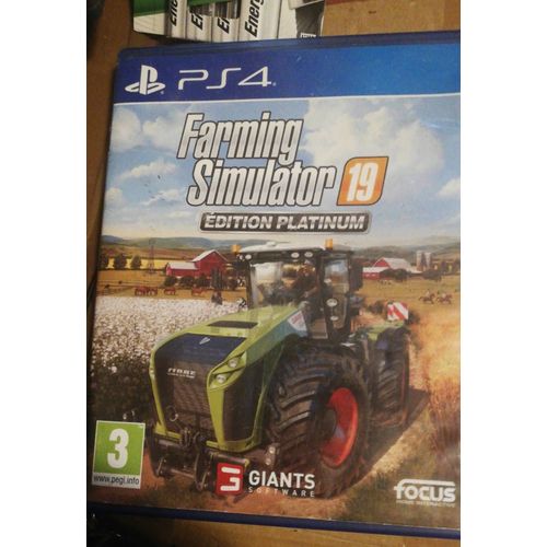 Jeux Ps4 Farming Simulator 19 Edition Platinum