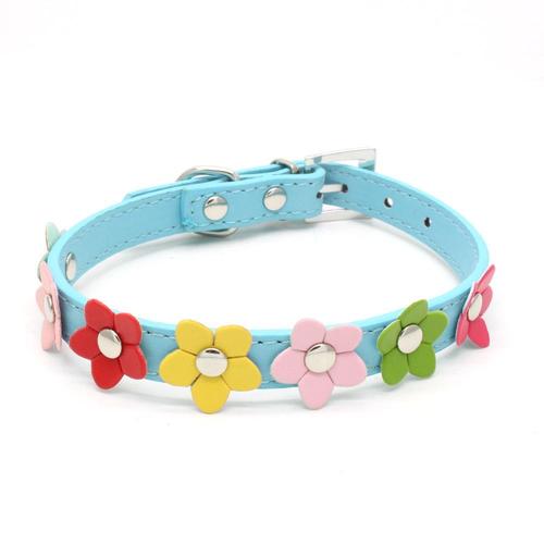 Colliers Pour Chiots Fille Collier De Chien Rose Avec Strass N Ud Papillon Cristal Diamant Fleur Colorée