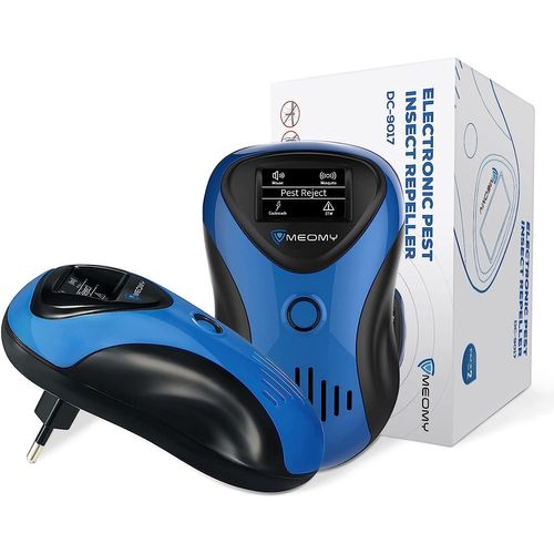 Ultrason Souris, Répulsif Ultrason Pour Anti Moustiques, 4 Modes Ultrason Souris Et Rats, Cafards, Moustiques, 100% Inoffensif Pour Les Animaux Domestiques Et Les Humains - 2 Paquets